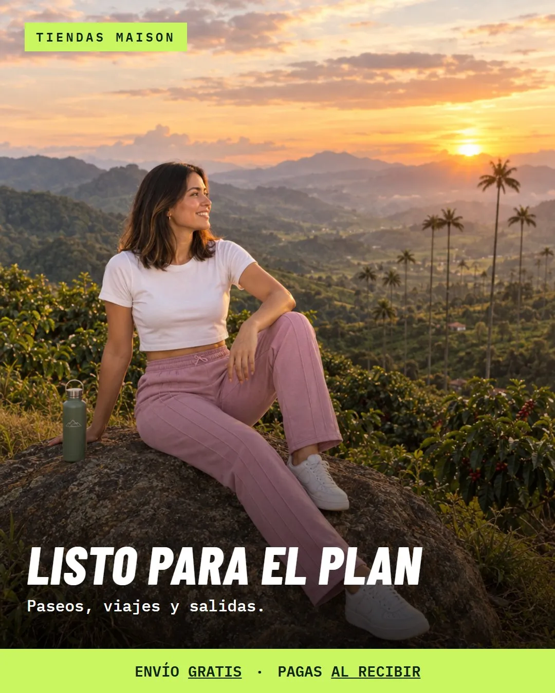 Listo para el plan: paseos, viajes y salidas.